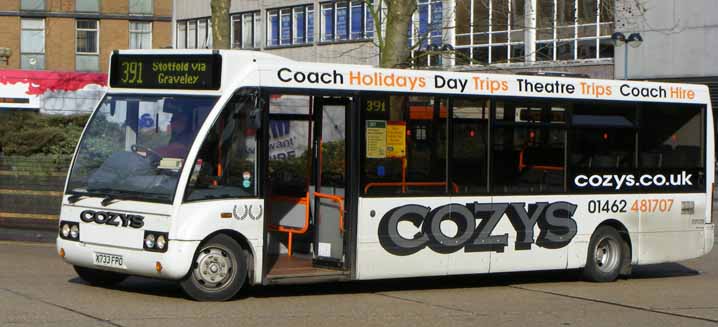 Cozy Travel Optare Solo X733FPO